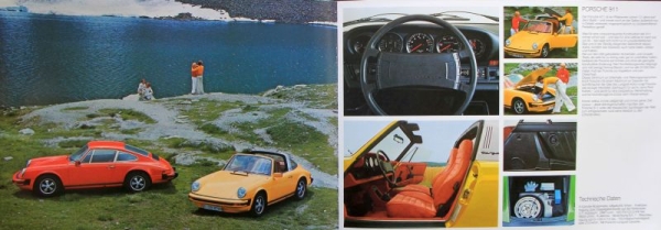 Porsche 911 Modelprogram 1975 Carbrochure (1547)